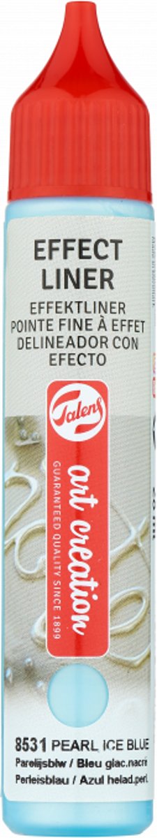 Talens Effect Liner/Dot   Pearl Iceblue 28ml | 8531